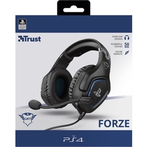 Trust Gaming Forze 488 Kabel Kopfbügel Stereo Gaming Headset - Schwarz - Binaural - Ohrumschließend - 20 Hz bis 20 kHz Fre