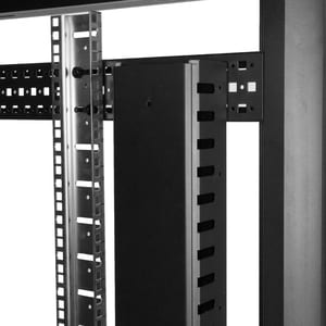 StarTech.com Panneau de gestion de câbles 0U de 91 cm pour rack - Guide-câbles avec conduit encoché - Organisateur pour câ