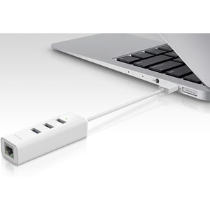 TP-Link UE330 Gigabit-Ethernet-Karte für Computer/Notebook - 10/100/1000Base-T - Tragbar - USB 3.0 Typ A - 40 Gbit/s Daten