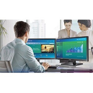 Samsung S27R650FDN 27" Full HD LCD Monitor - 16:9 - Dark Blue Gray - 27" Class - In-plane Switching (IPS) Technology - 192