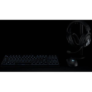 Logitech Kabellos Kopfbügel Stereo Gaming Headset - Schwarz - Binaural - Ohrumschließend - 20 Hz bis 20 kHz Frequenzgang -
