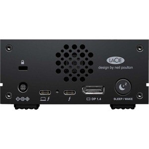 LaCie 1big Dock Desktop Festplatte - Extern - 18 TB - Notebook Unterstütztes Gerät - USB 3.0, Thunderbolt 3 - 7200U/Min - 