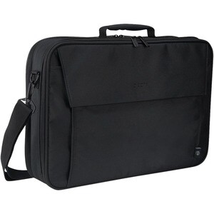 Dicota Eco Tasche für 35,6 cm (14 Zoll) bis 39,6 cm (15,6 Zoll) Notebook - Schwarz - 300D Polyethylene Terephthalate (PET)