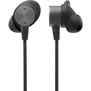 Logitech Zone Kabel Ohrhörer Stereo Ohrhörerset - Graphit - Binaural - In-Ear - 20 Hz bis 16 kHz Frequenzgang - 145 cm Kab