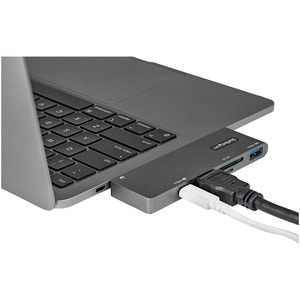 StarTech.com USB-C Multiport Adapter - USB-C auf 4K HDMI/PD/SD/USB - MacBook (DKT30CMHSDPD) - 1 Unterstützte Displays - 4K