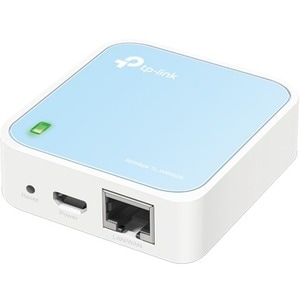 TP-Link TL-WR802N Wi-Fi 4 IEEE 802.11n Ethernet Drahtlos Router - 2,48 GHz ISM-Band - 37,50 MB/s Drahtlosgeschwindigkeit -