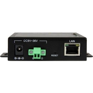 StarTech.com 2 Port Seriell auf IP Geräte Server - RS232 - Metall und Montierbar - Serieller Geräte Server - 1 x Netzwerk 
