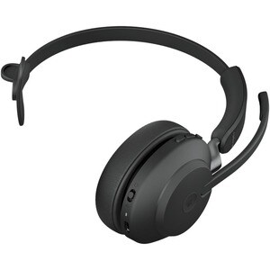 Jabra Evolve2 65 Link380 USB-A MS Mono Headset - Schwarz - Kabellos - Ohraufliegend - Bluetooth