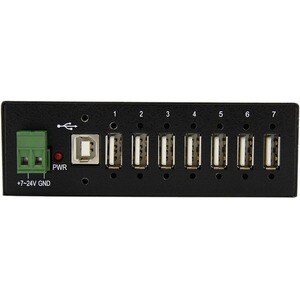 StarTech.com Robuste concentrateur industriel USB 7 ports, montable - 7 Total de ports USB - 7 Port(s) USB 2.0 - PC, Mac