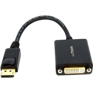 StarTech.com DisplayPort® auf DVI Adapter - DP (St) zu DVI (Bu) Video-Konverter - Schwarz