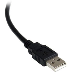 StarTech.com 1 Port FTDI USB auf RS232 Adapterkabel optisch isoliert - Schwarz