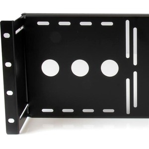 StarTech.com 4 HE Universal VESA LCD-Monitorhalterung für 19 Zoll Rack oder Schrank, TAA-konform, Halterung aus kaltgepres