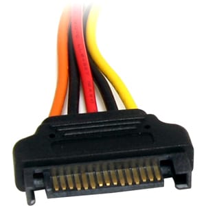 StarTech.com Câble d'extension d'alimentation SATA 15 broches 20 cm - Pour Lecteur de disque - SATA / SATA - 1 Pcs