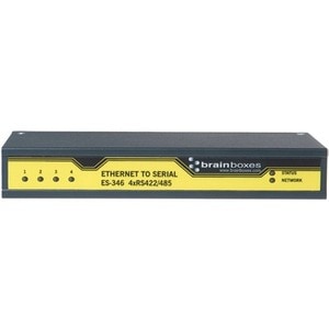 4PORT RS422/485 ETHERNET TO SERIAL DEVICE SERVER 1 MEGABAUD