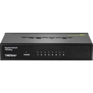 Trendnet GREENnet, Unmanaged, Gigabit Ethernet (10/100/1000), Vollduplex