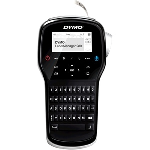 DYMO LabelManager ™ 280 QWERTZ, QWERTZ, D1, Wärmeübertragung, 180 x 180 DPI, 15 mm/sek, Schwarz, Silber