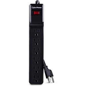CSB6012 6OUT STRIP NEMA $75K 12FT CORD 1200 JOULES EMI/RFI CEG
