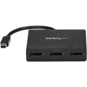 StarTech.com Mini DisplayPort 1.2 auf DisplayPort MST Hub - Triple Head mDP/ DP - 30 Hz bis 60 Hz - 3840 × 2160 - 2 m Maxi