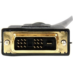 StarTech.com Câble HDMI vers DVI-D de 50cm - Mâle / Mâle - Noir - 2e bout: 1 x 19-pin DVI-D Digital Video - Male - Blindé 