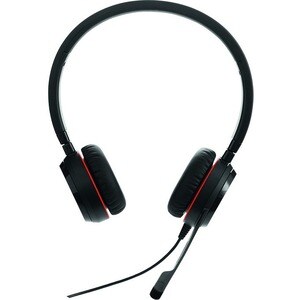 Jabra EVOLVE 30 II Kabel Kopfbügel Stereo Headset - Schwarz - Binaural - Ohraufliegend - Geräuschunterdrückung - Host-Schn