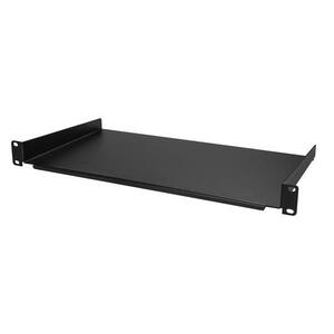 StarTech.com Étagère 1U pour armoire serveur - Profondeur de 250 mm - Étagère cantilever montable en rack - Acier - 20,05 