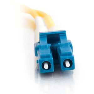 5M FIBER OPTIC SMF LC/LC 9/125 DUPLEX PVC PATCH CABLE