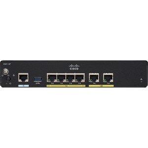 Cisco C921-4PLTEGB 1 SIM Ethernet, ADSL2, VDSL2+, Mobilfunk Modem/Wireless Router - 4G - LTE 800, LTE 2100, LTE 700, LTE 9