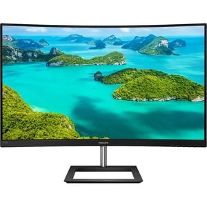 Philips 272E1CA 27 Zoll Class Full HD Gekrümmter Bildschirm Gaming-LCD-Monitor - 16:9 Format - Schwarz - 68,6 cm (27 Zoll)