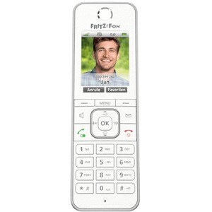 FRITZ!Fon C6  Das Telefon für die FRITZ!Box  Komfort-Schnurlostelefon mit intuitiver Menüführung für alle FRITZ!Box-Model