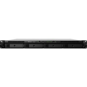 Synology RS820+ 4 x Gesamtzahl Einschübe SAN/NAS-Speichersystem - Intel Atom C3538 Quad-Core 2,10 GHz - 2 GB RAM - DDR4 SD