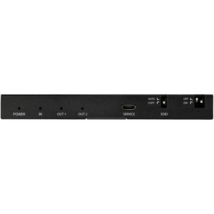 StarTech.com Répartiteur HDMI à 2 ports - 4K 60 Hz avec scaler incorporé - Son surround 7.1 - 3840 × 2160 - 1 x Entrée HDM