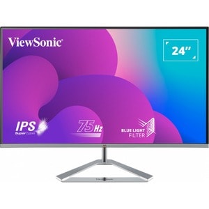 Viewsonic VX Series VX2476-SMH. Bildschirmdiagonale: 60,5 cm (23.8"), Display-Auflösung: 1920 x 1080 Pixel, HD-Typ: Full H