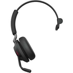 Jabra Evolve2 65 Link380 USB-A MS Mono Headset - Schwarz - Kabellos - Ohraufliegend - Bluetooth