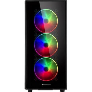 TG5 Pro RGB. Formfaktor: Midi Tower, Typ: PC, Material: Stahl, Gehärtetes Glas. Platzierung der Stromversorgung: Boden. In