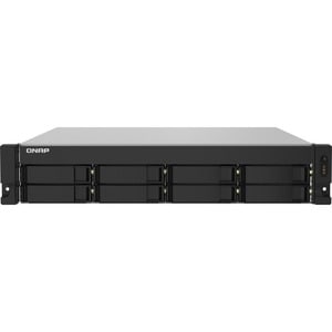 QNAP TS-832PXU-4G 8 x Gesamtzahl Einschübe SAN/NAS-Speichersystem - 512 MB Größe Flash-Speicher Alpine AL-324 Quad-Core 1,