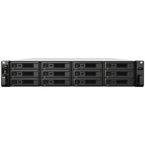 Synology RackStation RS3621XS+ 12 x Gesamtzahl Einschübe SAN/NAS-Speichersystem - Intel Xeon D-1541 Octa-Core 2,10 GHz - 8