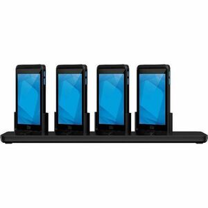 Station d'Accueil/Base Elo - Filaire pour Ordinateur mobile - 4 Slot - Capacité de chargement - Noir - Fixation murale, Co