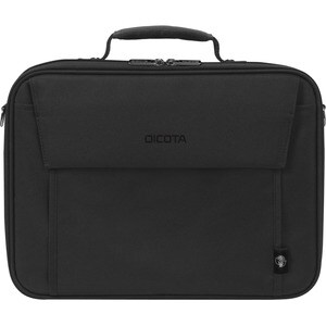 Sacoche de transport Dicota Eco pour 38,1 cm (15") à 43,9 cm (17,3") Ordinateur Portable - Noir - 300D polyéthylène téréph