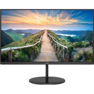 AOC Q24V4EA 24 Zoll Class WQHD LCD-Monitor - 16:9 Format - Schwarz - 60,5 cm (23,8 Zoll) Viewable - IPS-Technologie (In-Pl