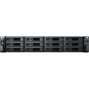 Synology RackStation RS2421RP+ 12 x Gesamtzahl Einschübe SAN/NAS-Speichersystem - AMD Ryzen V1500B Quad-Core 2,20 GHz - 4 