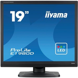 iiyama ProLite E1980D-B1 19 Zoll Class SXGA LCD-Monitor - 5:4 Format - 48,3 cm (19 Zoll) Viewable - Twisted Nematic (TN) -