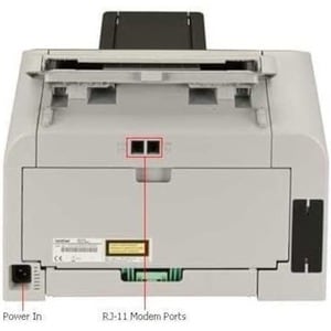 FAX-2840 MONO LASER P/C/F 2400X600 16MB 20PPM HIGHSPEED PLAIN