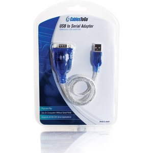 USB TO DB9 SERIAL ADAPTER USBA TO DB9M RS232