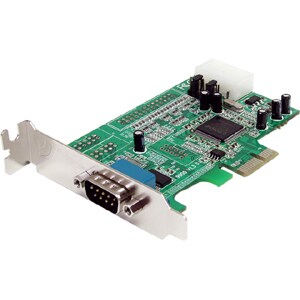 1 Port Serielle PCI Express RS232 Adapter Karte, Serielle RS232 Kontroller Karte, 16550 UART, Niedrigprofil, Windows & Lin