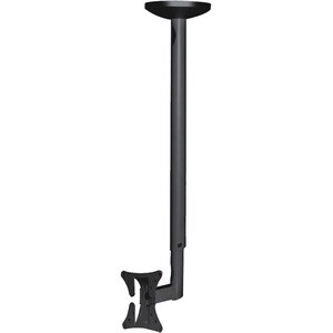 Le support plafond NewStar, modèle FPMA-C050BLACK, est un support plafond inclinable et pivotant pour les écrans plats jus