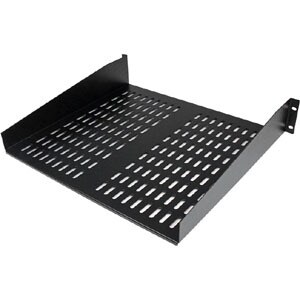 StarTech.com Etagère cantilever ventilée pour rack de serveur universel 2U 16 pouces - Etagère d'armoire serveur fixe - 22
