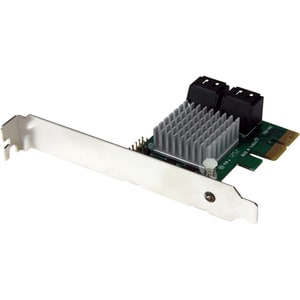 StarTech.com Carte Contrôleur RAID PCI Express 2.0 SATA III 6Gbps à 4 ports avec HyperDuo SSD Tiering - Adaptateur Contrôl