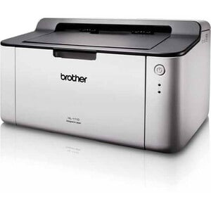 Brother HL HL-1110 - Desktop Laserdrucker - Monochrom - 21 ppm Monodruck - 2400 x 600 dpi Druckauflösung - Duplexdruck, Ma