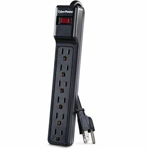CSB6012 6OUT STRIP NEMA $75K 12FT CORD 1200 JOULES EMI/RFI CEG