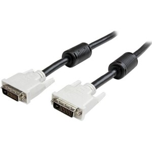 StarTech.com 5m DVI-D Single Link Kabel - St/St - Cable for Videogerät, Projektor, Desktop-Computer, Notebook, Monitor, Pr